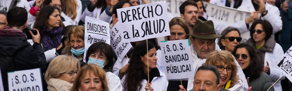 Manifestacion en defensa del Parque Aluche